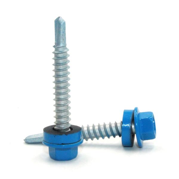 OEM Customized Metal Galvanized Hexagonal Hex Head Self Drilling Screw for Roofing