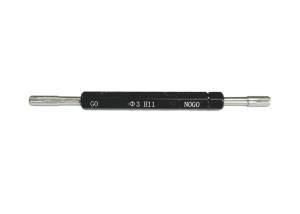 High Precision Bearing Steel Plain Plug Gauges Go Nogo 3H11 Smooth Plug Gauge