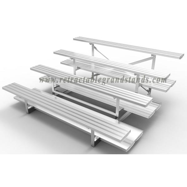 Анодированная на открытом воздухе алюминиевая высота рослости места 150мм места на открытой трибуне с двойными планками ноги