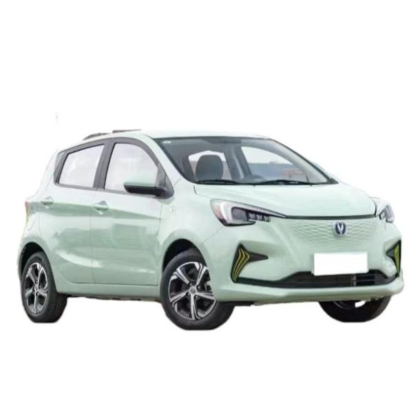 Green Color Mini EV Cars Changan Benben Ev 300KM Max Speed 101 Km/H