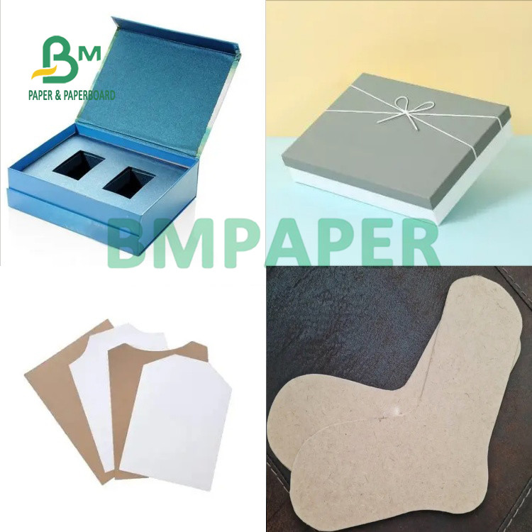 Flat Paper Surface Coated White Board With Grey Back for Sock filter Плоская бумажная поверхность покрытая белой доской с серой задней стороной для фильтра носков