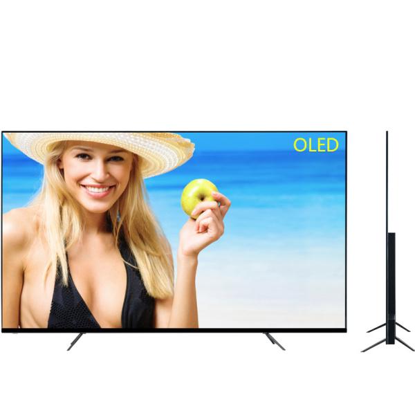 Televisão inteligente 4K OLED 50 polegadas 55 polegadas 65 polegadas Televisão inteligente sem quadro Sistema Android Televisão OLED UHD