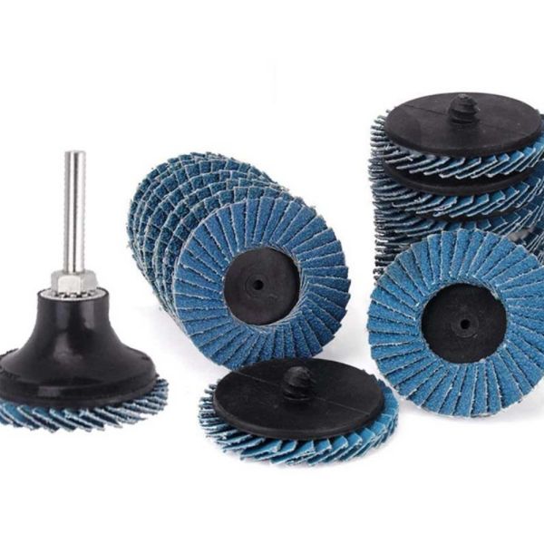 Nylon Plastic Backing Mini Flap Abrasive Sanding Disc 2 50mm For Grinder