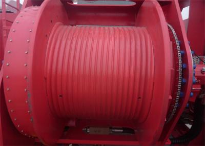 320KN Slow Speed Electric Marine Winch Carbon Steel With 65mm Wire