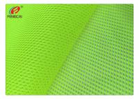 Visibilidade de Mesh Fluorescent Material Fabric High do poliéster para a veste da segurança