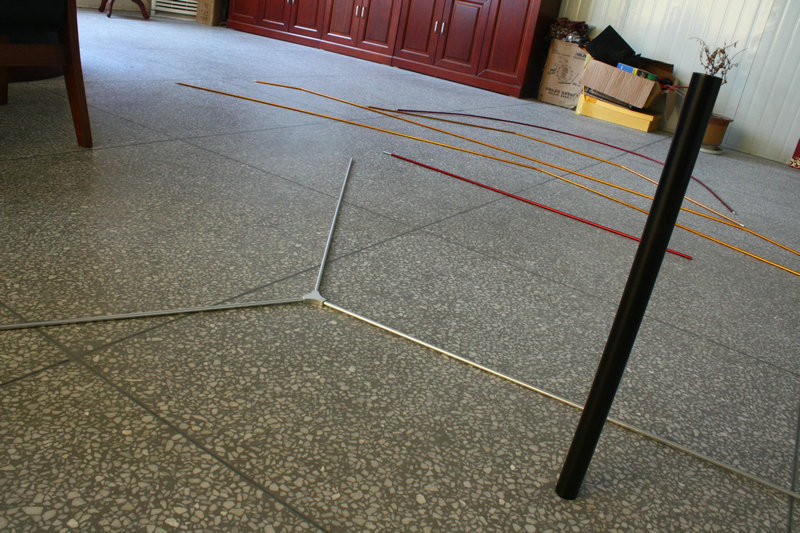 Mill Finish Aluminium Tent Pole 