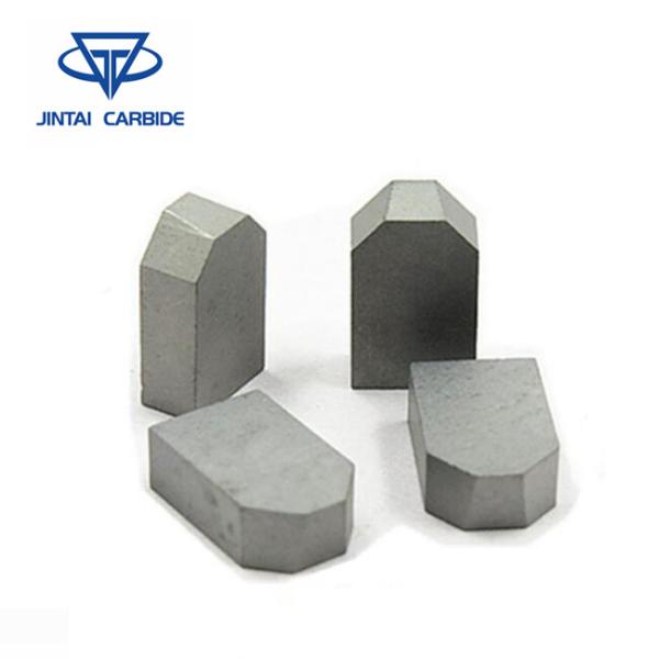 Brazed Tip Tungsten Carbide Inserts , Carbide Cutting Inserts For Hand Tool Parts