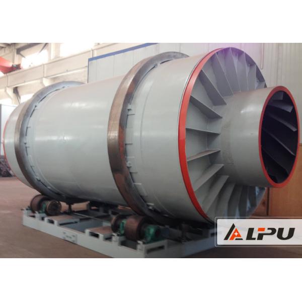 2.8×6 Three Cylinder Industrial Drying Equipment For Quartz Powder , Sand Dryer