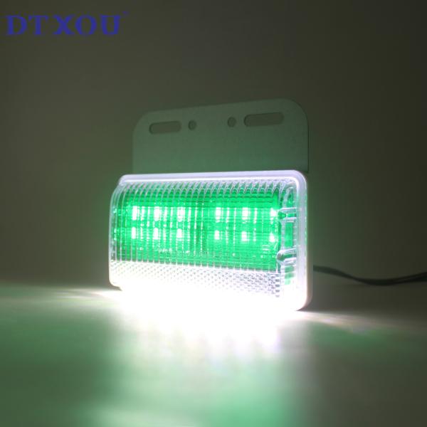 110*104mm Iron Plate Waterproof 21pcs Leds Strobe Flash Led Anti-fog Light For Trucks