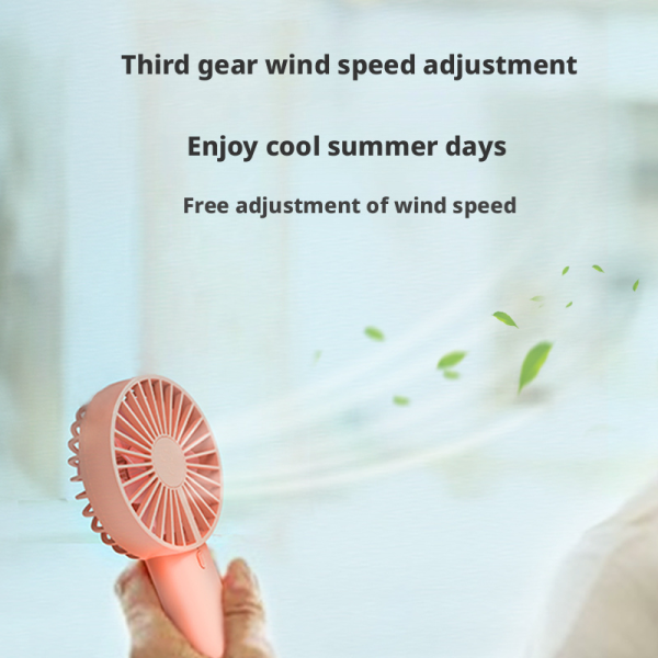 Mini Portable Handheld Fan with 2000mAh Battery Humidify Function and Lightweight Design