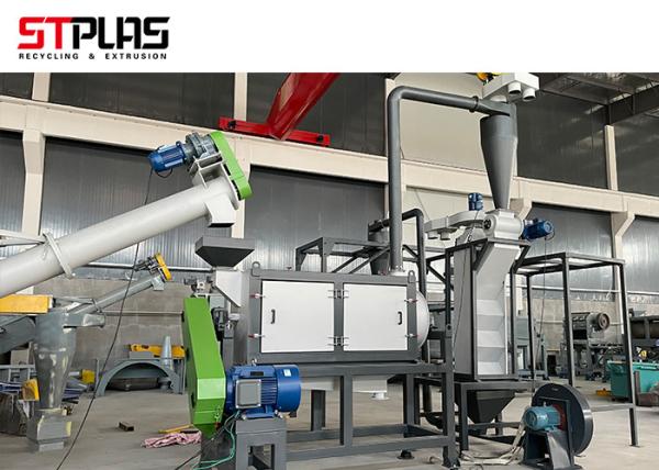 SGS 1000kg/H Pet Bottle Washing Machine , PET Washing Line