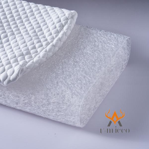 POE AIR FIBER Filled Synthetic Bed Pillow for Medium Firmness Support