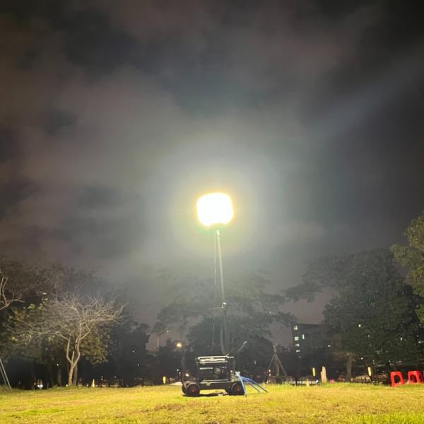 120W  AC 90-305V Voltage LED Balloon Work Light Tower for Easy Quick Setup and Mobile