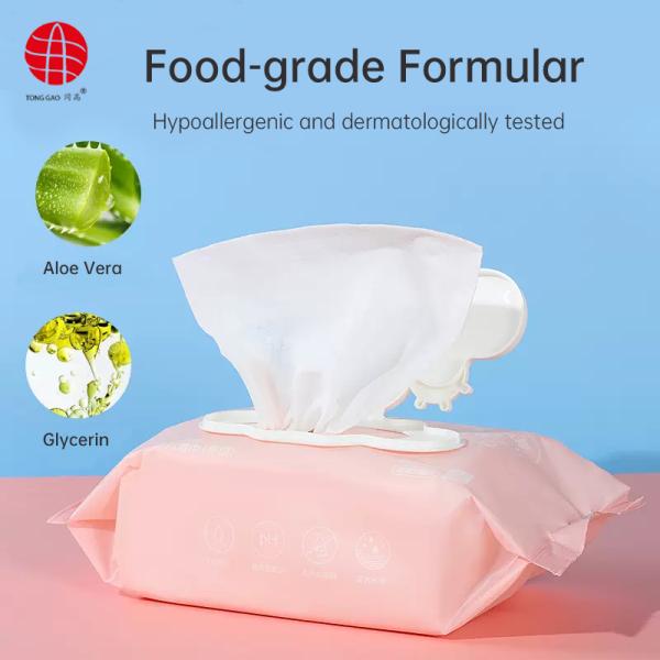 Невоздушные жемчужные рельефные детские салфетки от Miniso 80 упаковки 65 грамм Идеально подходит для ежедневного ухода