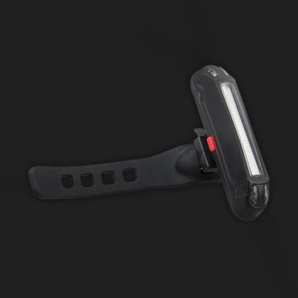 USB Rechargeable Bicycle Tail Comet LED Lamp for ABS PC Mounting Placement Seatpost
