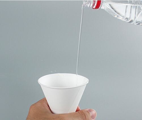 Convenient 3.7-4.5 Oz Paper Cone Cup for Disposable in Airport Hotel and Super Market