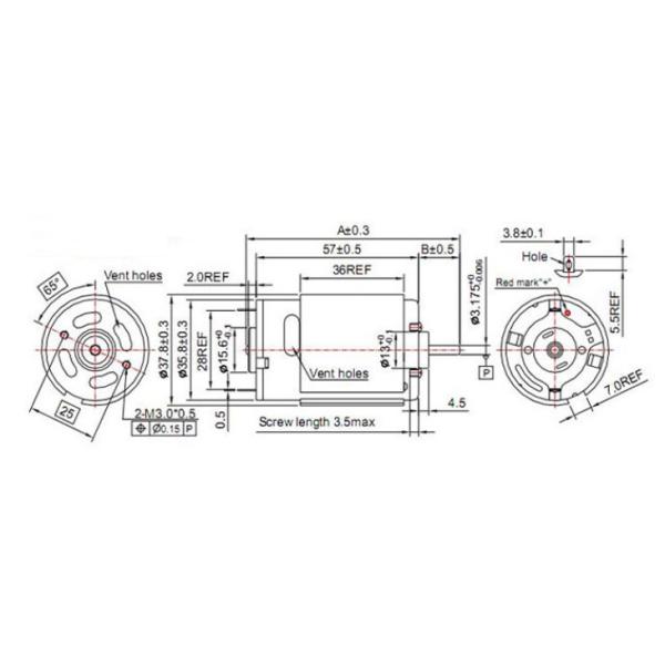 мотор DC щетки мотора DC шредера 555 220V 230V высокоскоростной высоковольтный