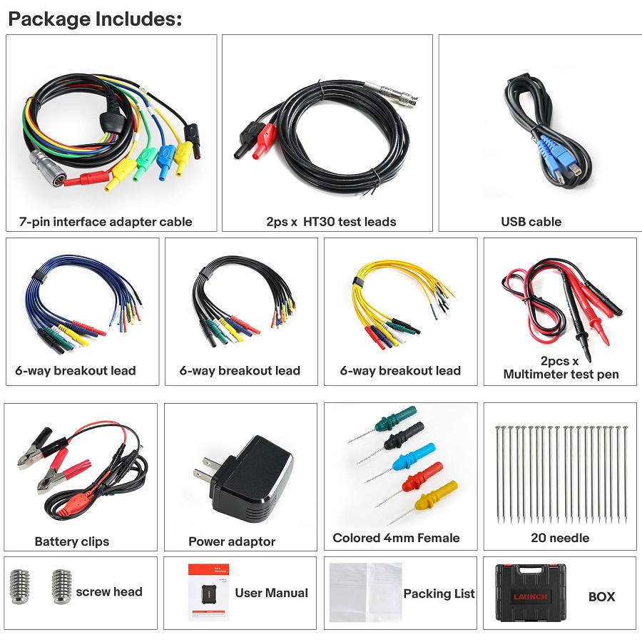 Запуск X431 S-2 Sensorbox USB Oscilloscope 2 каналы портативный сенсорный симулятор и тестер