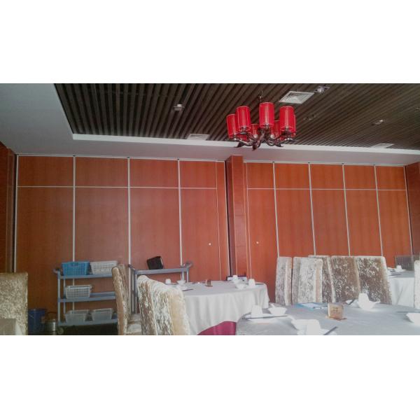 Изготовленные на заказ деревянные сползая передвижные разделы стены для мебели рекламы гостиницы