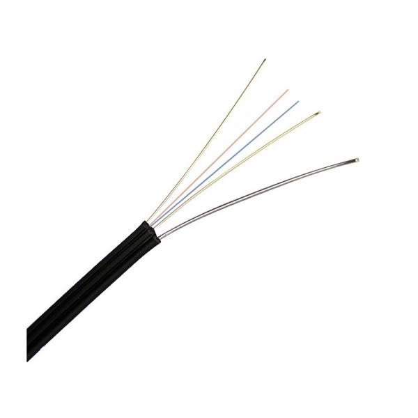 Flexible FTTH Drop Cable Good environmental Stability Custom Color