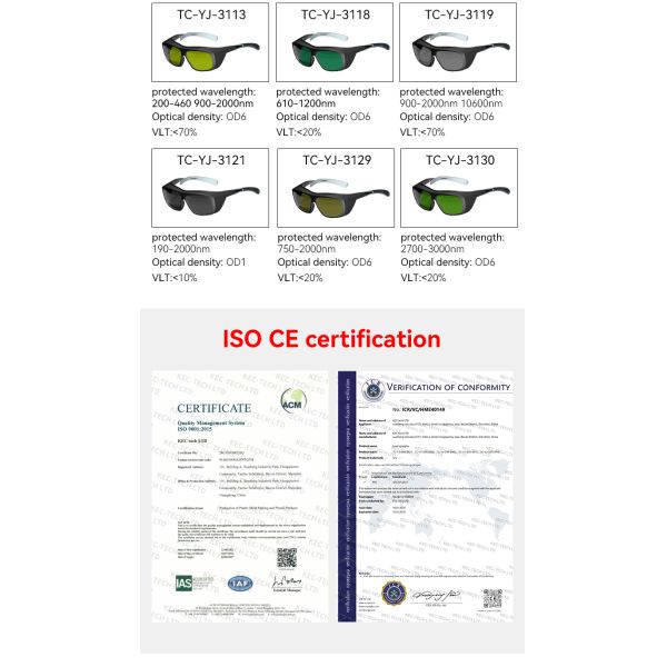 Ansi Z87.1 Work Glasses Digital Eye Strain Glasses Diwali Party Glasses 3D Active Shutter Glasses Universal Laser Glasses