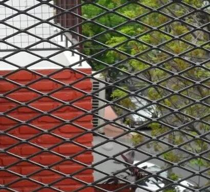 Расширенный металл сварил серебр ячеистой сети нержавеющей стали черный желтый простой