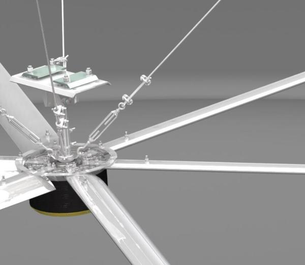 Sports Center 14 Foot 5 Blade Hvls Industrial Fans For Home