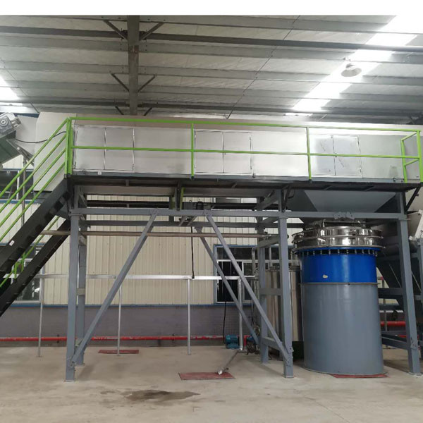 Línea de lavado de botellas de PET racionalizada 490kw Máquina de reciclaje de plástico industrial 500 - 3000kg/h