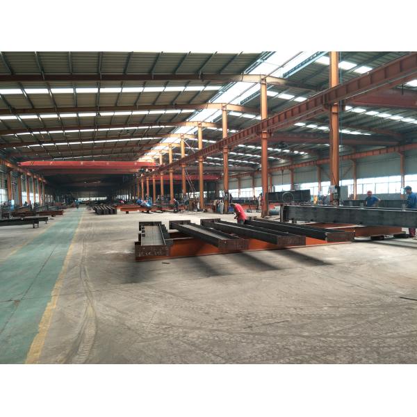 Prefabricated Steel Structure Workshop with ASTM A36 H-Section Beams