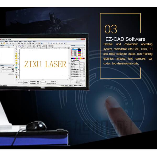 Industrial Laser Marking Machine desktop marking on metal , Fibre Laser Marking Machine