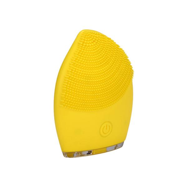Food Grade Mini Silicone Facial Cleansing Brush ABS Material With USB Cable