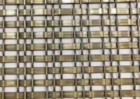 Acero Decorativo Bronze Metal Wire Screen Arquitetônica Rede Cadeia bobina pendente cortina de teto