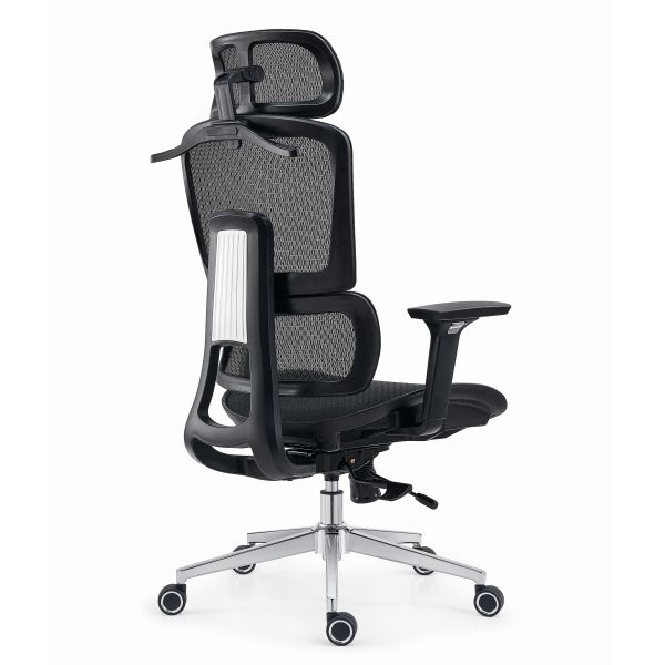 Executive Mesh Fabric Ergonomic Office Chair Swivel with 3D Armrest