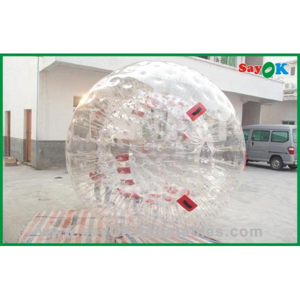 Раздувные командные игры для шарика Zorb гигантского пузыря взрослых 0.7mm TPU раздувного/раздувных игр спорт