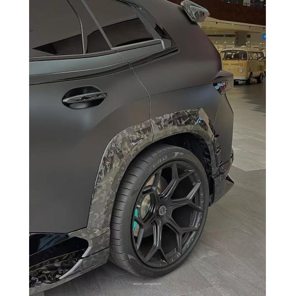 XM Bmw Wide Body Kit Carbon Fiber Front Lip Spoiler Black Bmw Side Skirt Wheel Arch