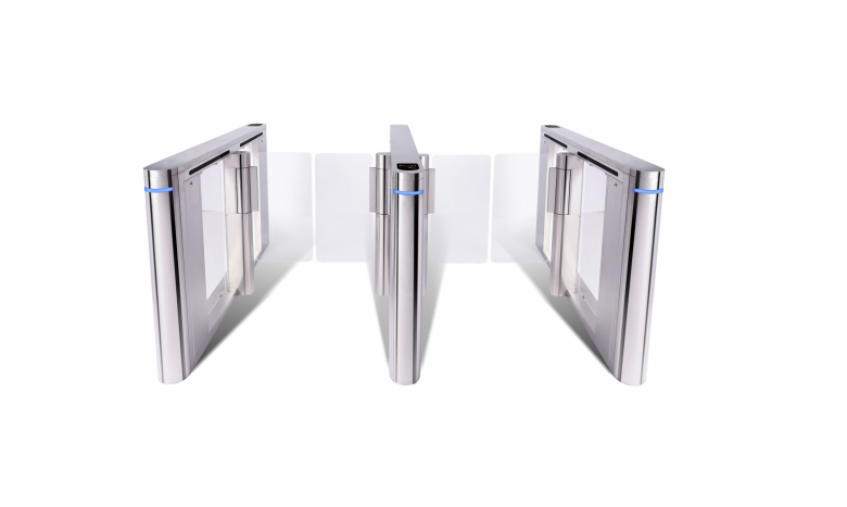 Multiple Authentication Mode Tripod Turnstile Gate Access Control with Face Recognition QR Code Fingerprint
