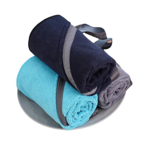 Sport And Gym Microfiber Pocket Towel Space Saving Skin Friendly Lightweight