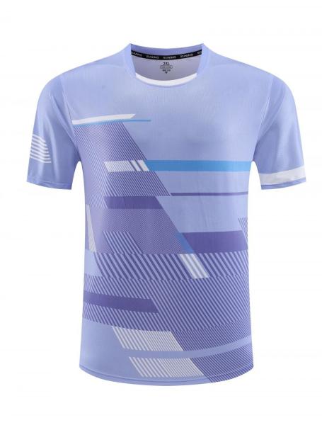 Traje desportivo Traje de treino de badminton para homens e mulheres T-shirts com impressões completas
