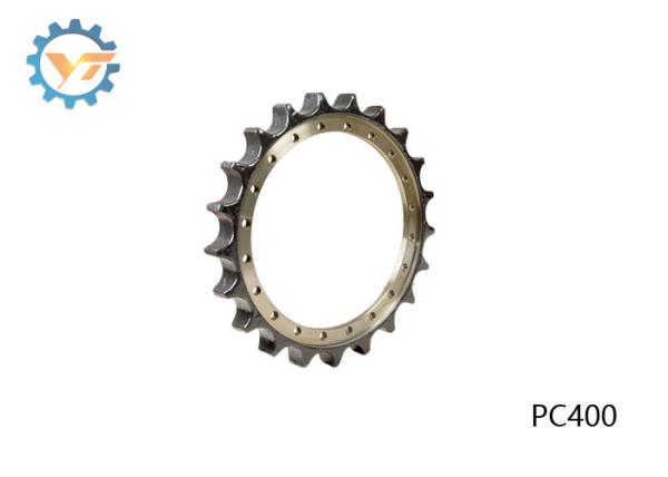 As peças da estrutura da máquina escavadora da roda dentada de KOMATSU personalizaram o preto ou o amarelo