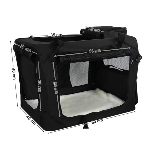 Soft Crate Cat Carrier Bag , Puppy Travel Bag Professional With OEM ODM Service