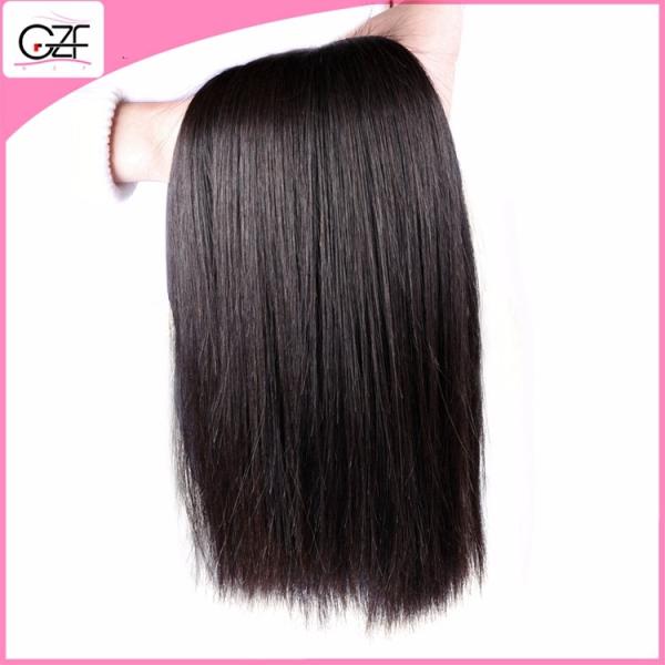 Natural Can be Dyed and Permed Straight Human Hair 6A Grade Virgin Malaysian Weave