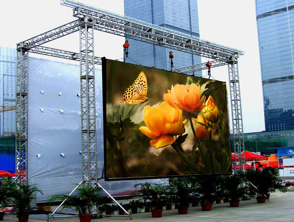 Экран 500x1000mm СИД P2.9mm крытый арендный умирает шкаф литого алюминия