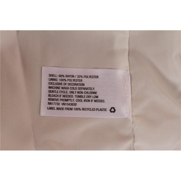 Cute Simple Princess Collar Ladies White Casual Dresses 68% Rayon 32% Polyeser