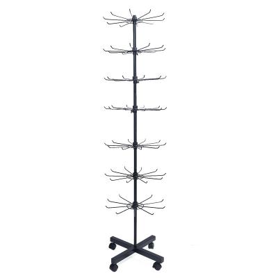 Portable Funko Pop Spinning Display Multi Tier Wire Retail Point Of Sale Displays With Hook