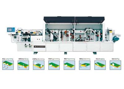 BJF460 Auto Edge Banding Machine, pre- milling + corner trimming