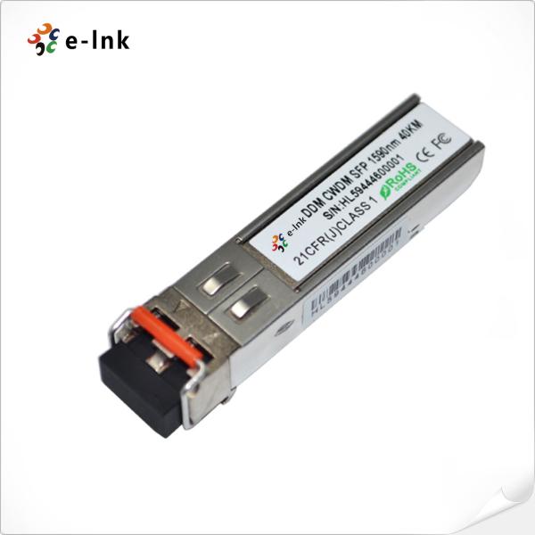 Transceptor óptico SFP de vídeo digital de 20 km (MSA)