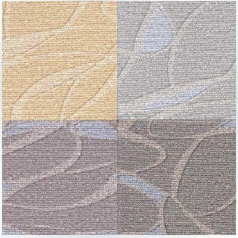 Solid Carpet Luxury Vinyl Tile Flooring Anti-slip Waterproof PVC Resin