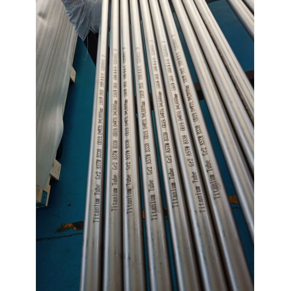 titanium pipe tube for heat exchanger, industry, marine, aerospace