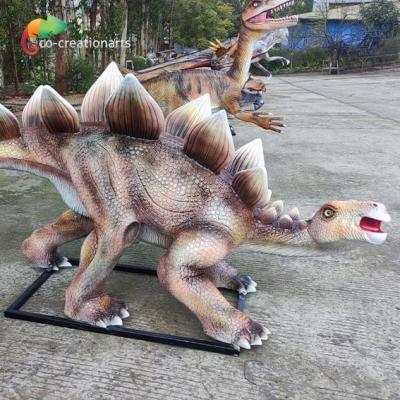 Water Proof Replica Fiberglass Animatronic Animatronic Stegosaurus Statue