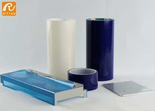 Film protecteur de feuille de plastique de polyéthylène avec adhésif à base de solvant Type Taille personnalisée